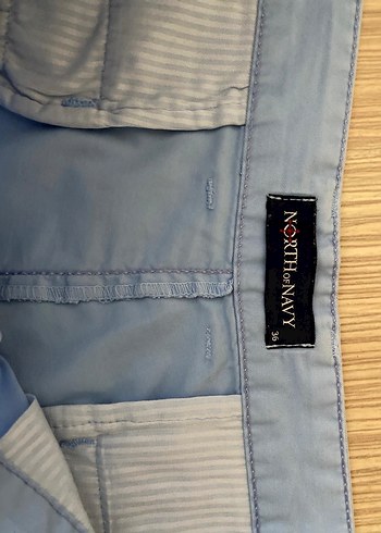 Northof Navy  Erkek Mavi Kısa Denim Şort - Görsel 4