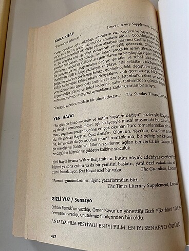 Beden Orhan Pamuk