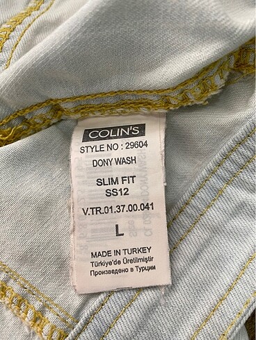 l Beden Colins yelek