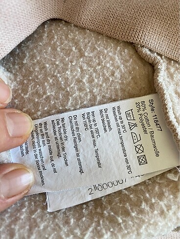 xl Beden ten rengi Renk Kenvola sweatshirt