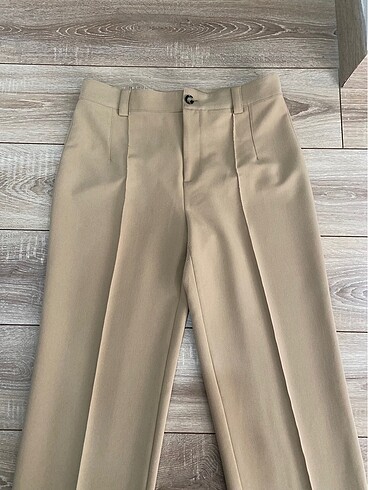 xl Beden camel Renk Zara kumaş pantolon
