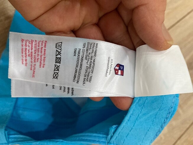 Beden mavi Renk Polo şapka
