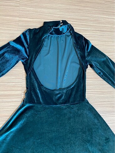 Zechka kadife elbise - Görsel 8