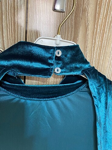 Zechka kadife elbise - Görsel 9