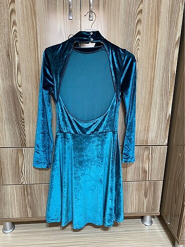 Zechka kadife elbise - Görsel 12