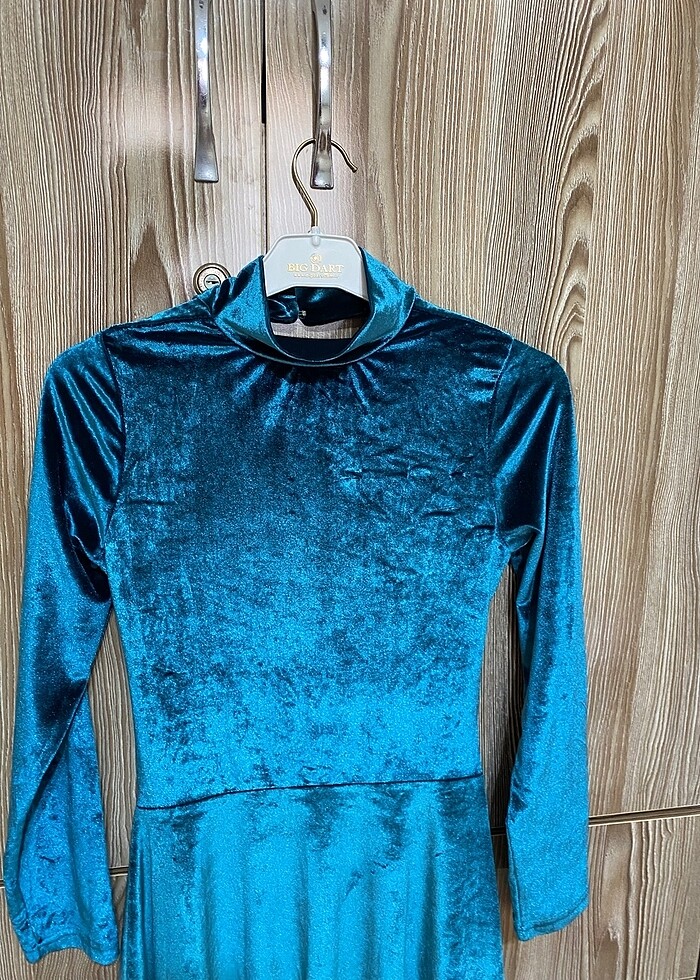 Zechka kadife elbise - Görsel 5