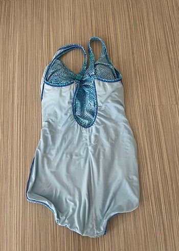 TRİUMPH Turkuaz Drapeli Bağlama Desenli Mayo - Görsel 6