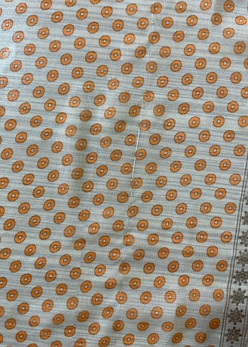 Bohem Tarzda Kahverengi Desenli Pareo - Görsel 6