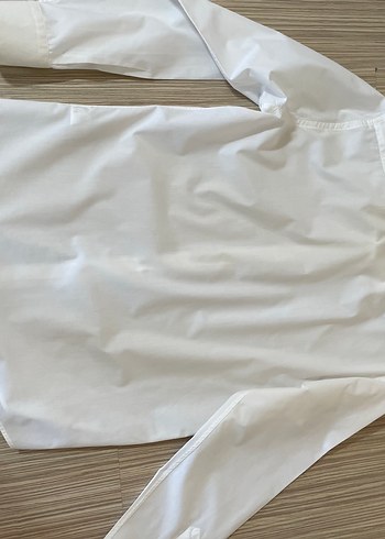 Beyaz Düğmeli Erkek Gömlek - Görsel 6