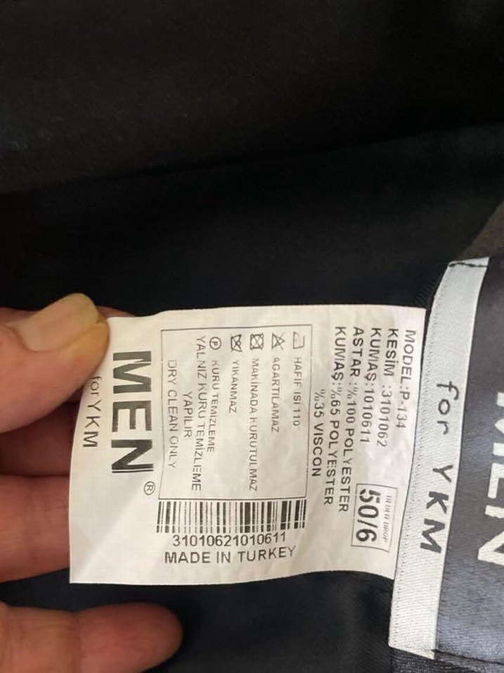 YKM kumaş pantolon 50/6 drop - Görsel 5