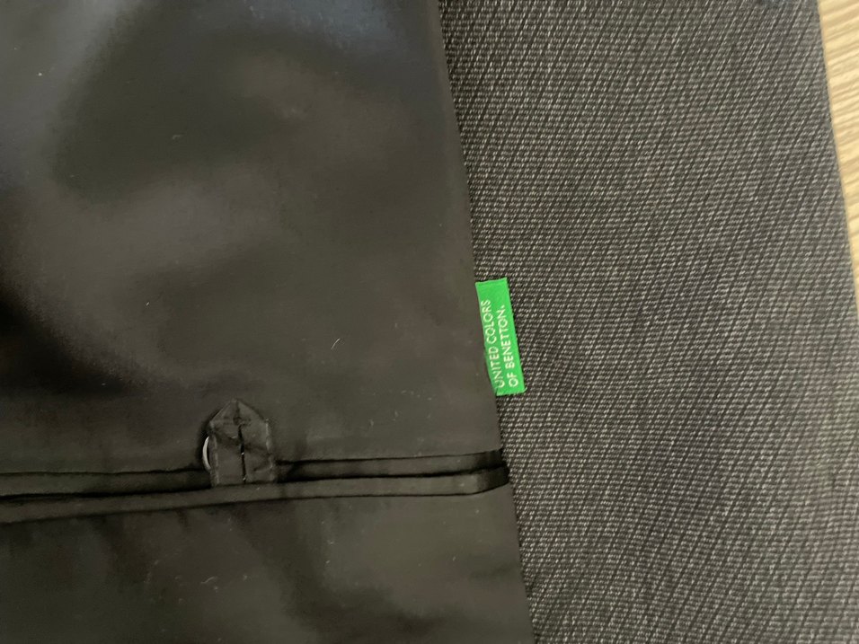 Gri Düğmeli Erkek Takım Elbise - Görsel 5