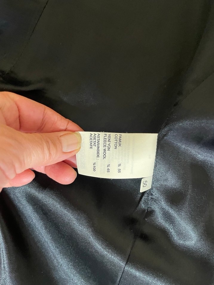 Gri Düğmeli Erkek Takım Elbise - Görsel 4