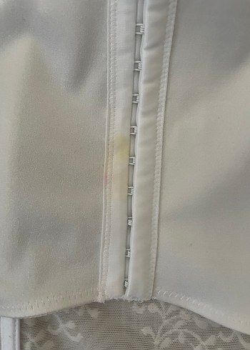 Magıc Form İşlemeli Beyaz Mini Büstiyer - Görsel 7