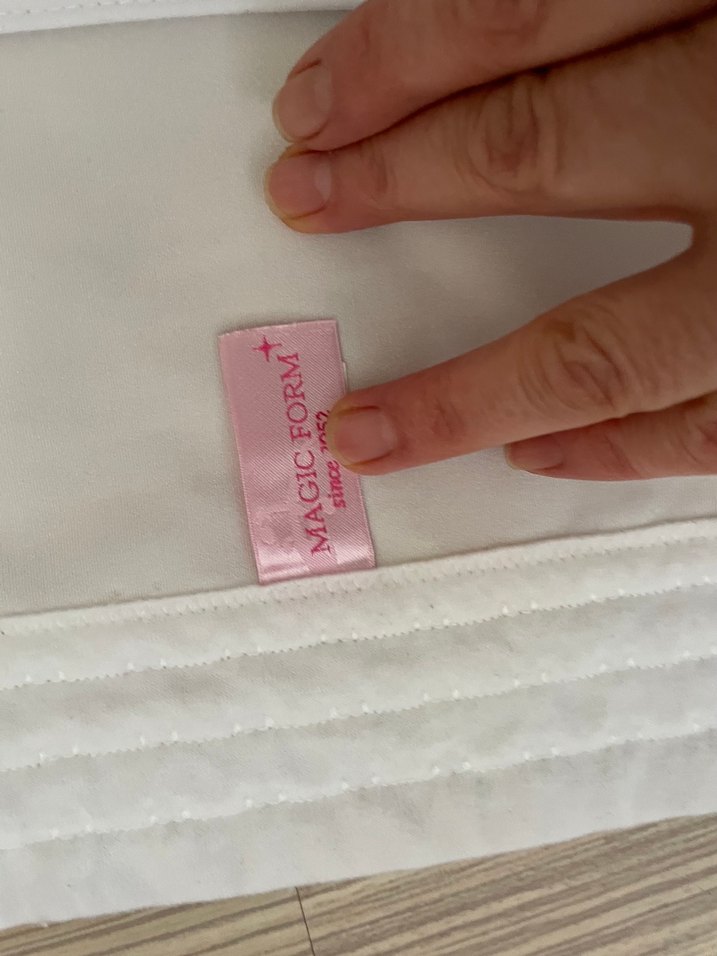 Magıc Form İşlemeli Beyaz Mini Büstiyer - Görsel 5