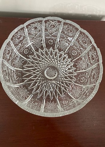 Beyaz Kristal Desenli Cam Kaseler - Görsel 3