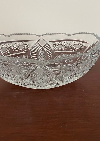 Beyaz Kristal Desenli Cam Kaseler - Görsel 6