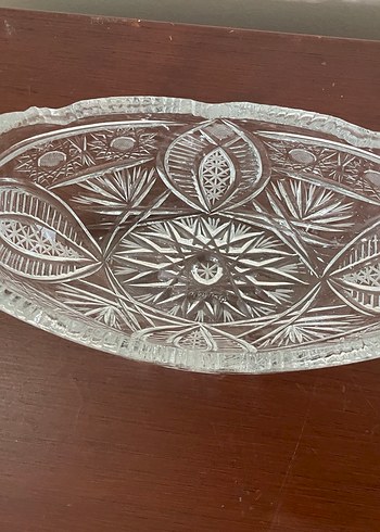 Beyaz Kristal Desenli Cam Kaseler - Görsel 7