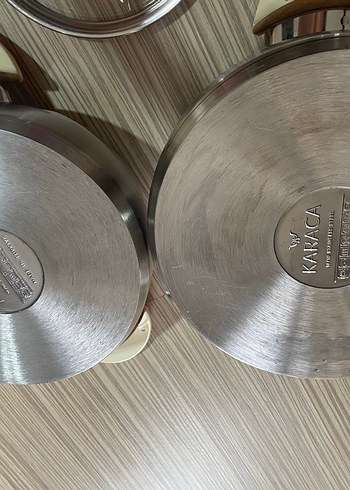 KARACA Paslanmaz Çelik Tencere Seti - Görsel 7