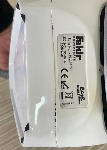 Fakir buharlı ütü - Görsel 8