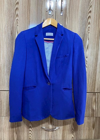Beymen Business Dugmeli Mavi Kadin Blazer Ceket