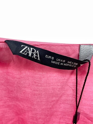 l Beden pembe Renk Zara Gömlek %70 İndirimli.