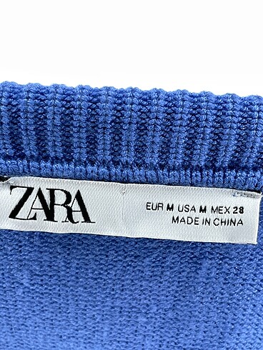 m Beden mavi Renk Zara Kazak / Triko %70 İndirimli.