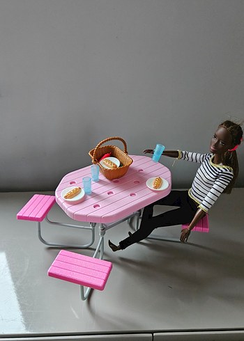 Barbie piknik seti - Görsel 5