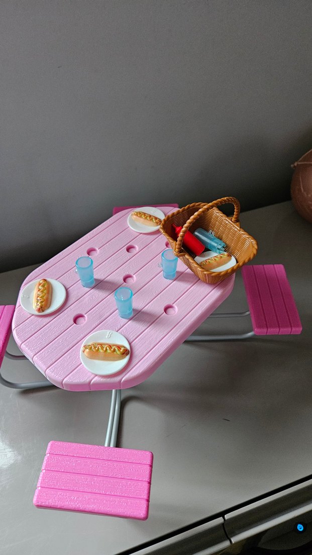 Barbie piknik seti - Görsel 3