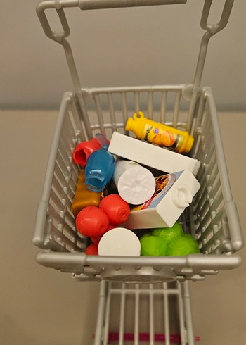 Barbie Market Arabası + malzemeleri - Görsel 3