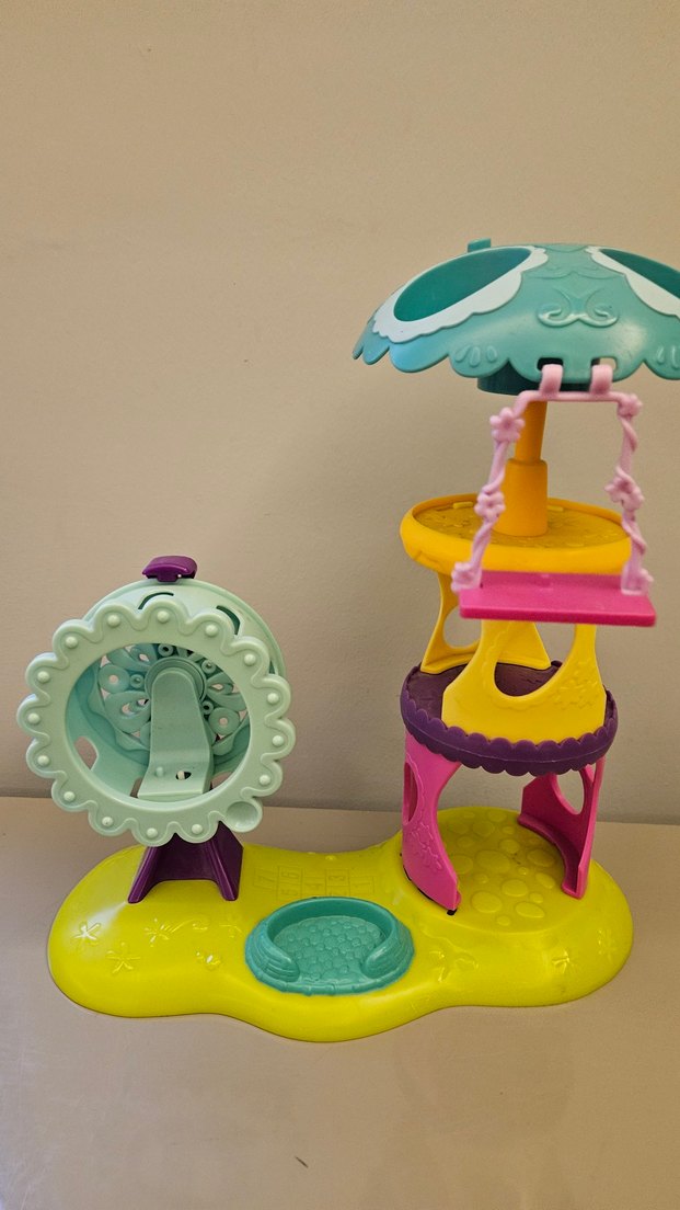Littlest Petshop Oyuncak Dönme Dolap ve Salıncak - Görsel 5
