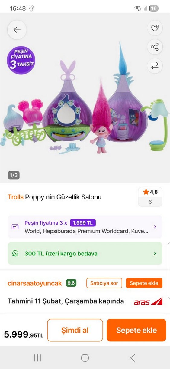 Hasbro Troys Poppy Güzellik salonu - Görsel 5