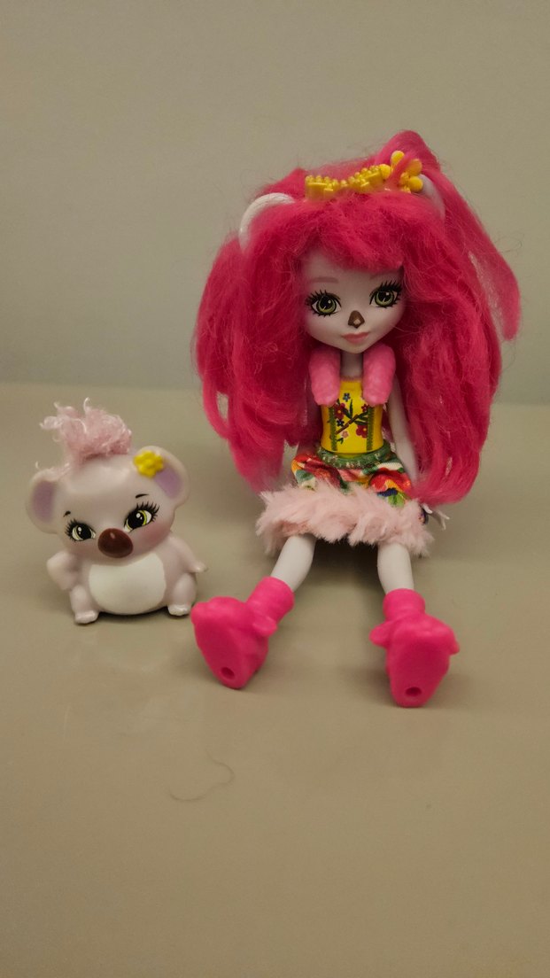 Enchantimals Pembe Saçlı Bebek ve Aksesuarları - Görsel 3