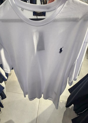Ralph Lauren Polo Ralph Lauren Beyaz Bisiklet Yaka Tisort