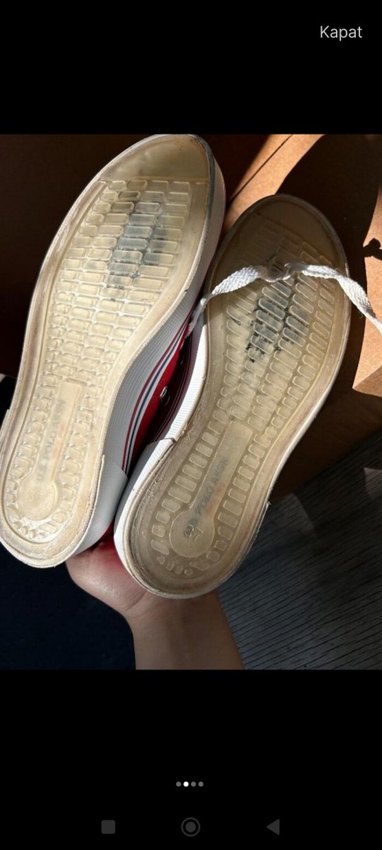 Kırmızı u.s  Polo assn  Kadın Spor Ayakkabı - Görsel 2