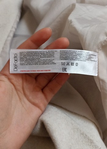 Defacto Kapüşonlu Uzun Kaşe Kaban - Görsel 6