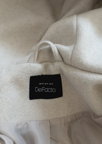 Defacto Kapüşonlu Uzun Kaşe Kaban - Görsel 4