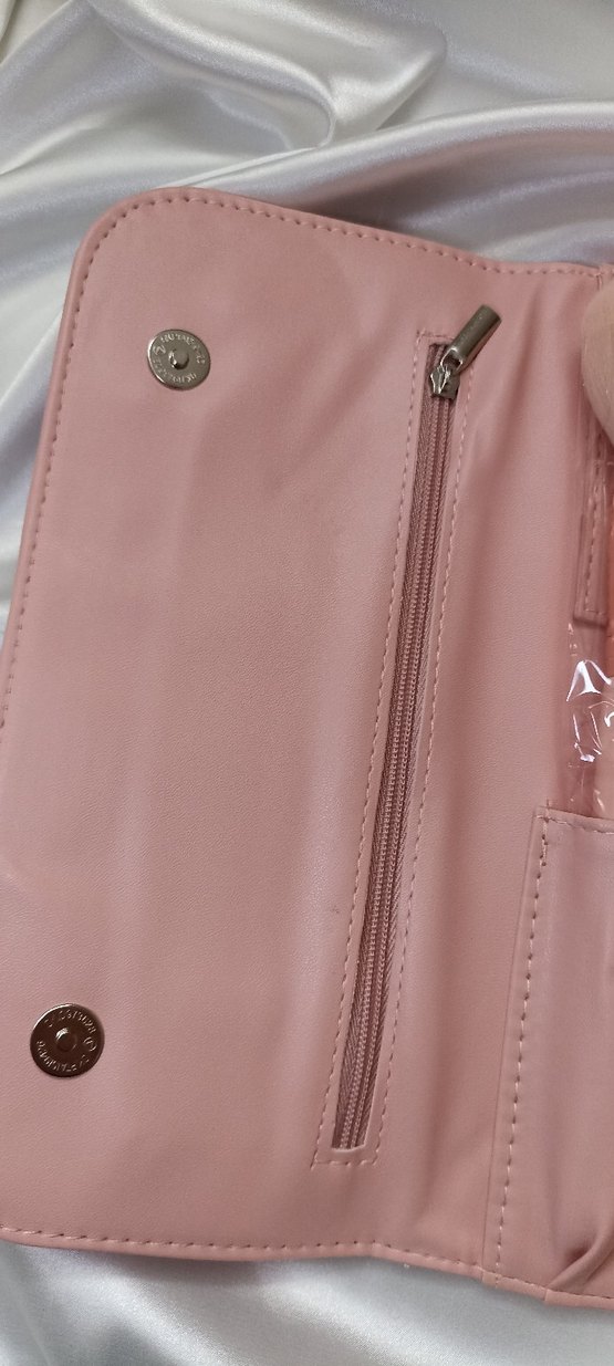 Pastel Pembe Makyaj Fırça Seti - Görsel 3