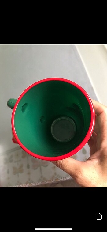 Beden çeşitli Renk Yılbaşı bardak kupa mug cam kulplu