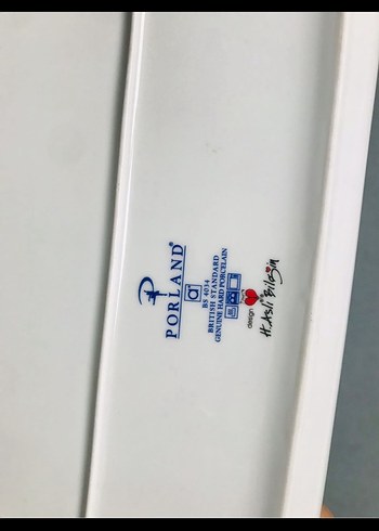  Beden Renk Kaya maya porselen tepsi