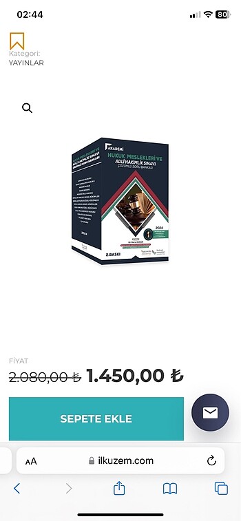ADLİ HAKİMLİK SORU BANKASI SETİ - İLKUZEM