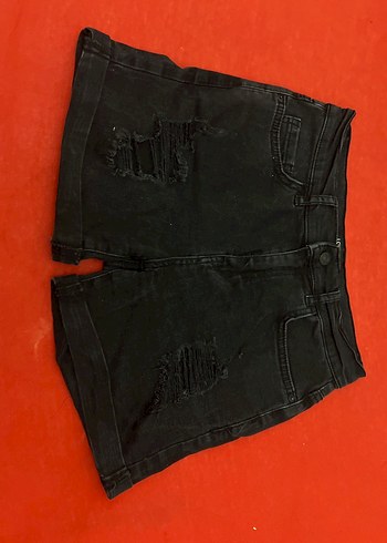 LC Waikiki Siyah Yikamali Rahat Denim Sort