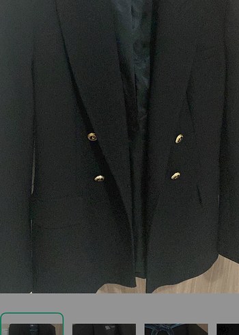Zara Kruvaze Blazer Ceket