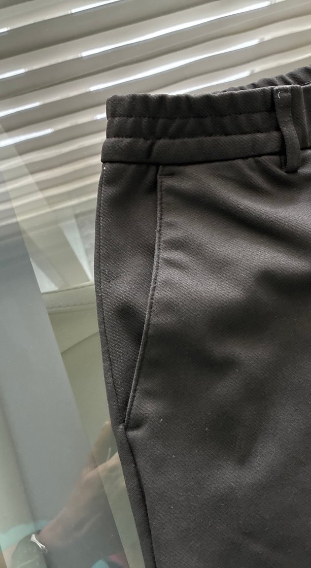 Koyu Kahverengi Düz Kesim Pantolon — görsel 3/4