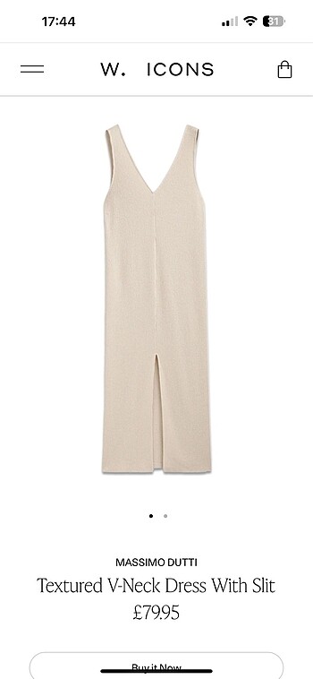 l Beden Massimo Dutti Elbise
