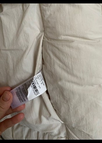 m Beden beyaz Renk Us Polo şişme yelek