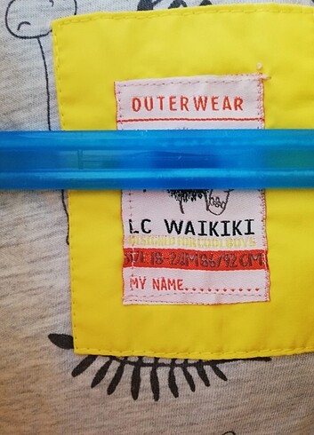 Erkek Bebek Yağmurluk - Görsel 4