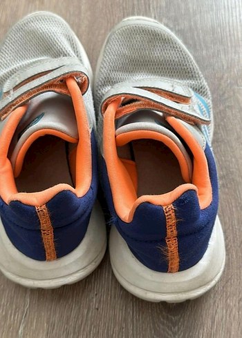 Adidas Gri Erkek Çocuk Spor Ayakkabı Cırt Cırtlı