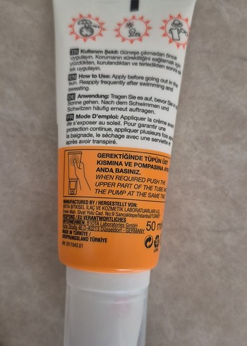 BIOXCIN SPF 50+ Yüksek Koruma Güneş Kremi - Görsel 3