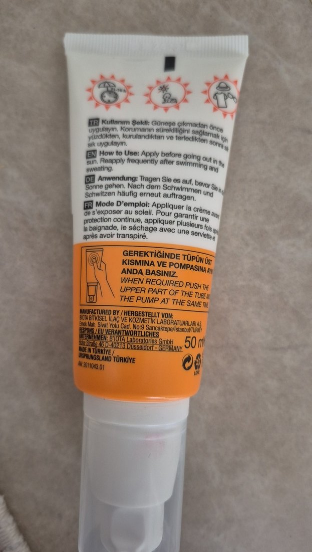 BIOXCIN SPF 50+ Yüksek Koruma Güneş Kremi - Görsel 3