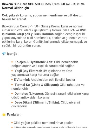 Bioxcin Melatone SPF 50+ Yüksek Koruma Güneş Kremi - Görsel 3